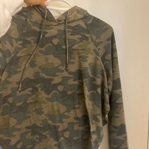 army green sweater